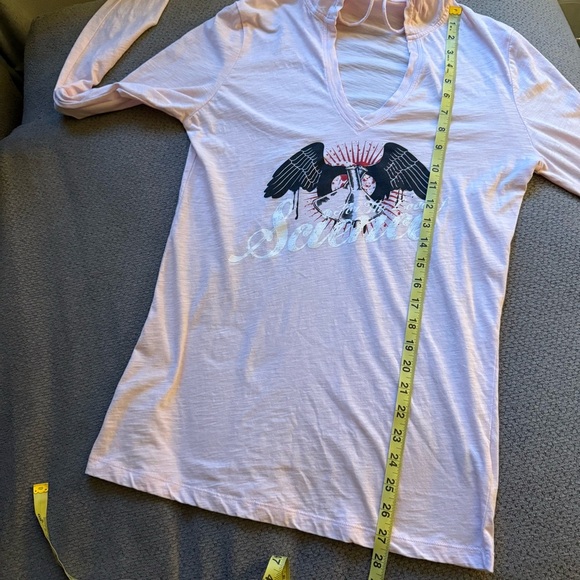 For the love of Science Pink Long Sleeve Hoodie w Science Graphic XL 100% Cotton - Picture 5 of 8